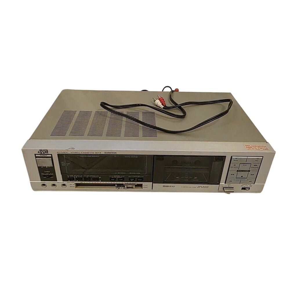 JVC KD V400J Stereo Cassette Deck Vintage Tape Deck Japan Made